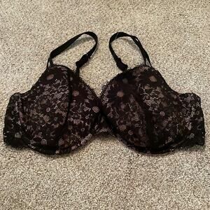 Aerie Underwire Bra Lace Black 40DD